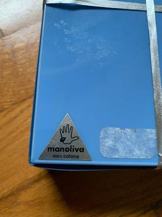 Confezione fazzoletti cotone blu