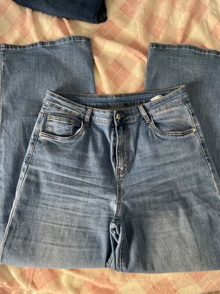 Pantalón ancho elastizado t.48