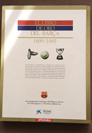 El libro de oro del Barça 1899/1995