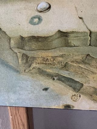 Cuadro Surrealista Dalí La Tentación de San Antoni