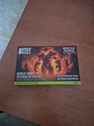 Green Stuff World Opaque Warm Colors