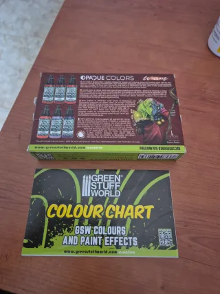 Green Stuff World Opaque Warm Colors