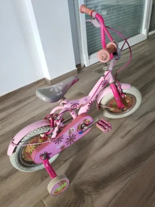Bicicleta Niña Barbie Rosa