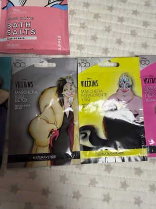 Cesta Mascarillas Disney Villanos y Princesas