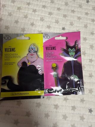 Cesta Mascarillas Disney Villanos y Princesas