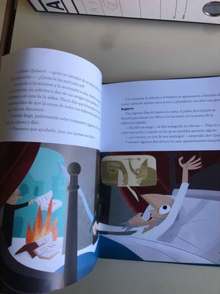 Libro de Don Quijote y Sancho Panza￼