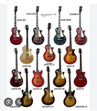 Guitarra Samick Les Paul Artist Series de 1985