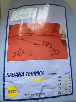 Juego Sábanas Térmicas 3 Piezas Cama 150