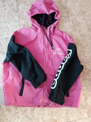 Chándal Kappa rosa y negra