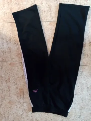 Chándal Kappa rosa y negra