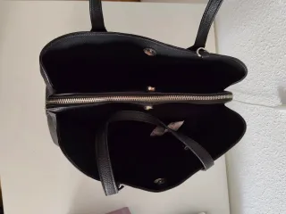 Bolso negro Stradivarius