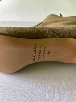 Botines Isabel Marant DERST Taupe T.36. NUEVOS