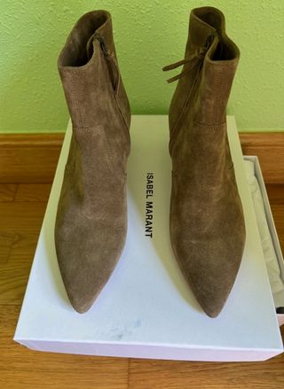 Botines Isabel Marant DERST Taupe T.36. NUEVOS