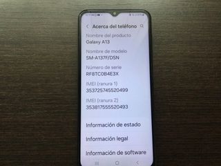 Teléfono móvil negro