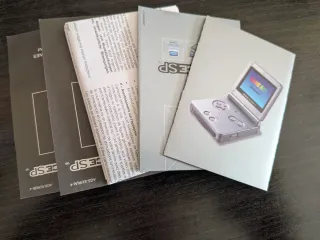 Game Boy Advance SP Rosa con Caja