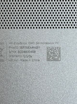 HP EliteBook 1040 G4 i5 / 8GB / 256GB