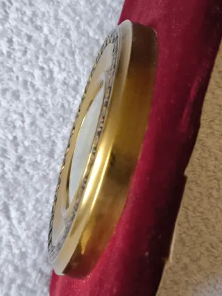 CUADRO DECORATIVO VINTAGE CON FOTOS EN TERCIOPELO