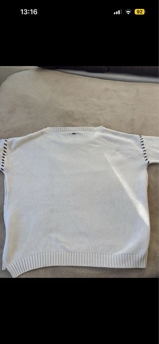 Jersey IKKS mujer blanco