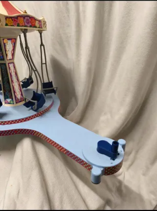 Carrusel Playmobil con columpios