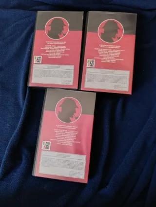 Pack 3 VHS Sherlock Holmes (Español)