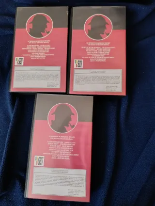 Pack 3 VHS Sherlock Holmes (Español)
