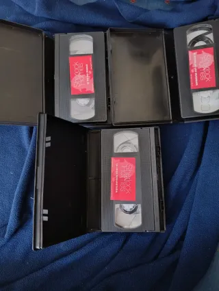Pack 3 VHS Sherlock Holmes (Español)