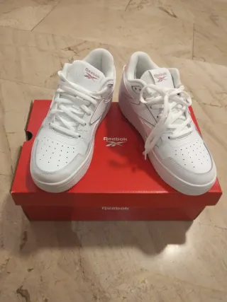 Zapatillas Reebok Niña Blancas y Rosas