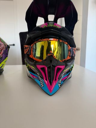 Casco Motocross Airoh Diseño Joker