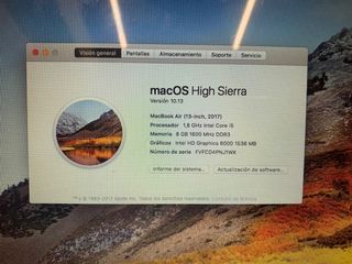 MacBook Air (13’’2017) + Cargador