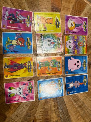 Cartas Megastickers Boomer Digimon