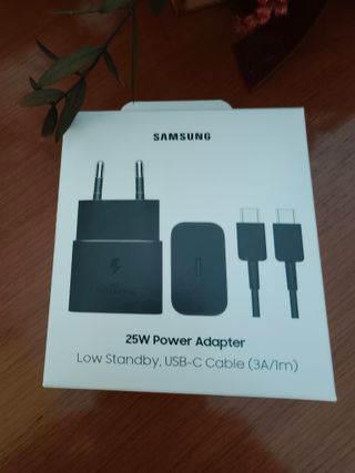Cargador Inalámbrico Samsung Duo + Adaptador 25W