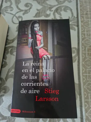 Libros trilogía de Millennium 1,2 y 3 nuevos