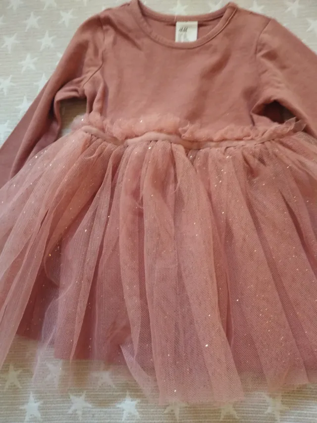 Vestido tul bebé niña
