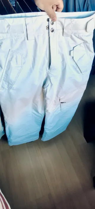 Pantalón de Nieve Blanco