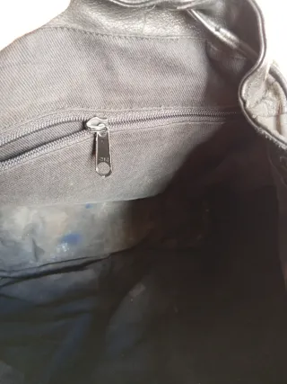 Mochila Piel Vintage Dressing Negra