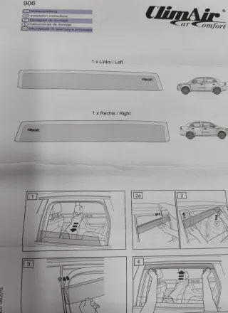 Deflectores Aire Seat León Traseros 1M 1999-2005
