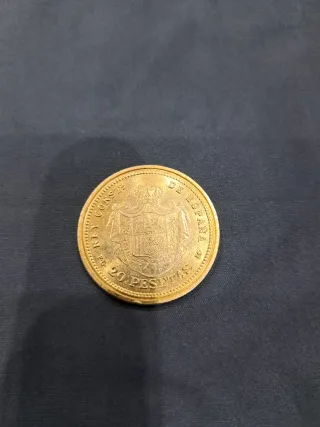 20 Pesetas Alfonso XIII 1892