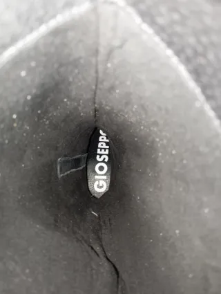 Botas Altas Tacón Gioseppo Negras