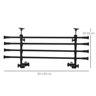 Reja Seguridad Coche Ajustable 85-140cm