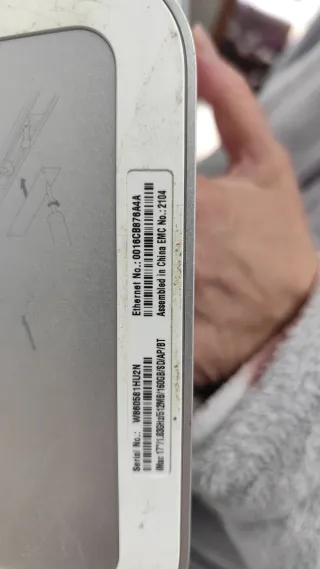 iMac G5, teclado y ratón inalámbricos + raton USB