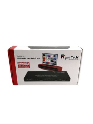 Conmutador HDMI eARC Pass Switch 4 X 1 NUEVO