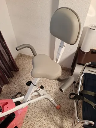 Bicicleta Estática HOMCOM Plegable