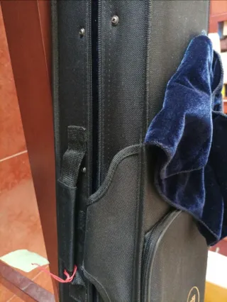 Violín para zurdo con estuche y arco