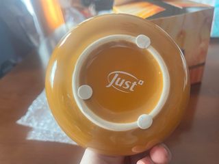 Fornelletto aromaterapia Just giallo