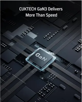 Cargador CUKTECH GaN 65W USB-C