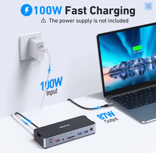 MOKIN Estación de Acoplamiento 8 en 1 4K 60Hz