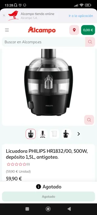 Extractor de Zumos Philips