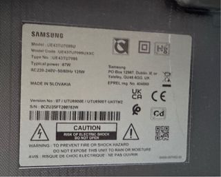 Televisor smart tv samsung 43”