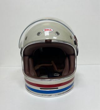 Casco Bell Bullitt Vintage Blanco Talla S