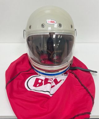 Casco Bell Bullitt Vintage Blanco Talla S